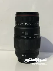  3 Tamron lens 70-300 red line macro for sale