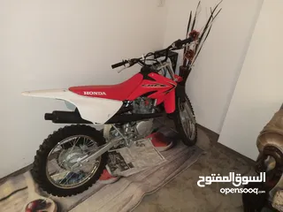  2 Honda crf 100 cc مرخص بحال الوكاله
