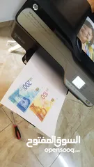  7 طابعة ملونة مع سكانر ويرلس وحبر معبى