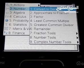  23 آلات حاسبة علمية متطورة رسومات تطبيقات عديدة Graphing Calculators