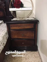  2 غرفة نوم خشب بني للبيع