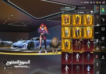  2 حساب ببجي النسخه العالمية حساب اسطووري سيارات مكلارين وامفور ثلجي وجوكر ماكس وبدلات اكس التواصل وتس