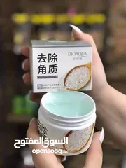  1 وفرنالكم المنتج الي سميناه الجلاية   لأنه فعلاً بيجلي البشرة والنتيجة سحر مقشر الأرز الكوري الأصلي