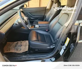  17 Tesla model 3 2022 standard plus/7 جيد / اتوسكور A/ عداد قليل كاش وبالاقساط