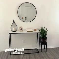  3 قنصل لمداخل البيت مع مرآة