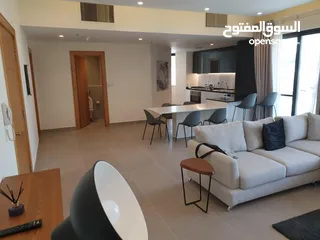  1 شقة مفروشة غرفتين نوم للايجار في ابراج داماك العبدلي