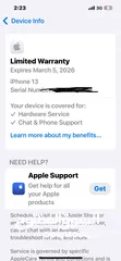  8 iPhone 13 128GB Battery 100% Middle East