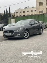  2 Mazda 3-2018 فل بدون فتحة  فحص كامل جمرك جديد