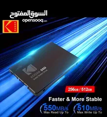  2 هاردسك  256 GB ssd سرع جهازك عشر اضعاف لاجهزة اللاب توب والكمبيوتر المكتبي والبلايستشن وشوف الفرق