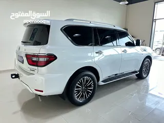  4 نيسان باترول بلاتينيوم 400 ابيض / احمر