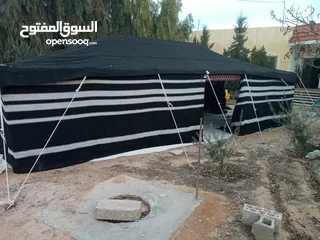  11 خيم شعر تراثيه  حجم 8م×4م يوجد أحجام أخرى حسب الطلب  الخيم جديده ولا يوجد  مستعمله