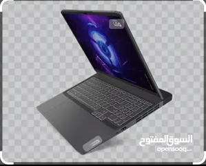  6 لاب لينوفو لوك جيمنجIntel Core i7-13th-GEN 16GB DDR5 RAM512 GB SSD NVME RTX 4050 6GB 15.6" FHD144Hz