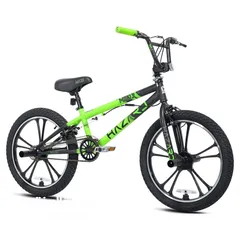  2 **دراجة BMX للأطفال من Kent Bicycle Maddgear مقاس 20 بوصة مع عجلة Hazard Mag Wheel**