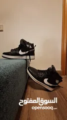  11 Nike Air jordans black and white