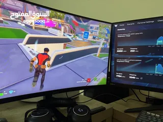  17 ست اب قيمنق كامل + لابتوب مواصفات نار +شاشات + سماعة لوجتك