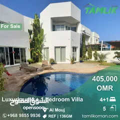  11 Luxurious 4 + 1 Villa for Sale in Al Mouj  REF 136GM فيلا للبيع في الموج