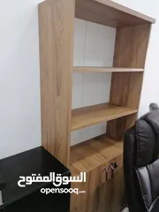  4 خزانه ومكتبه للكتب وللملفات