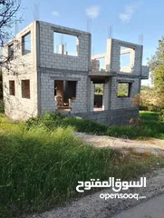  3 بيت عالعظم على قطعة ارض