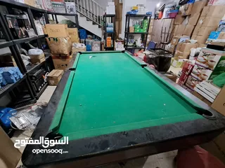  1 طاولة بلياردو حجم كبير black 8