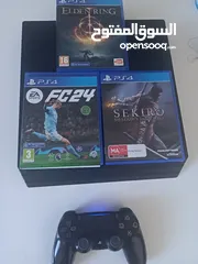  1 PlayStation pro with cds