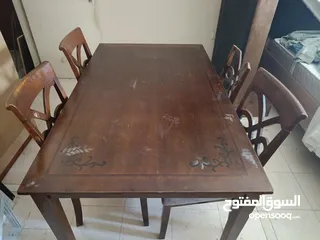  1 dining table for chair