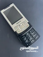  1 نوكيا 6500ونوكيا 6600 بحالة ممتازه بس بدهم بطاريه
