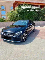  1 سياره بحاله ممتازه C300بنوراما