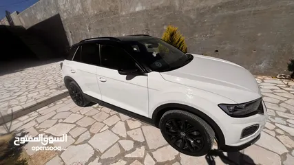  11 فولكس فاجن تي روك T-Roc 2021 Black Edition كامل الاضافات ما عدا فتحه