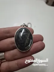  9 خواتم فضه مرصعه باحجار كريمه