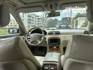  6 مرسيدس S350 Large - فحص كامل بدون ملاحظات - صيانة وكالة - موديل 2004 - اعلى مواصفات