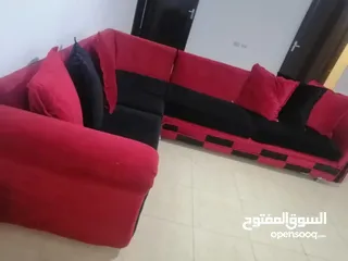  1 طقم كنب ثقيل  بحله جيدة جدا