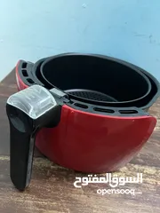  6 Ikon Air Fryer IK-A2507 2.5Ltr Red قلاية هوائية ايكون 2.5 لتر