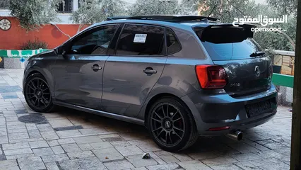  4 Polo Tsi 1200 2017 جير عادي  فتحة شركة  بودي جير ماطور شوسطة مكنيكيات افحص وين بدك وكالة  05681108