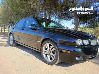  12 جاكوار اكس تايب فحص كامل 7 جيد بحاله الوكاله  محدثه 2009 رقم مميز  6سلندر اقتصادية