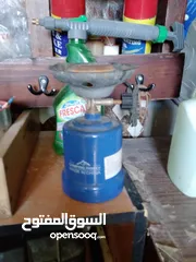  4 مكواه شغاله  مع سبرتايه غاز للبيع سعرهن مع بعض 15دينار