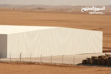  3 هنجر كبير للبيع بجانب المطار بحاله ممتازه
