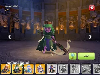  4 حساب كلاش اوف كلانس للبيع
