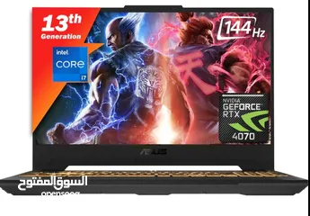  3 Laptop ASUS TUF Gaming F15 13th Gen Intel Core i7-13620H 10-Cores Processor NVIDIA RTX