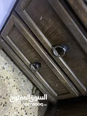  4 إعلان لمحبين الفخامه غرفه نوم مفرد خشب غرفه نوم فخمه ومميزه بخشبها الثقيل السعر قابل للتفاوض