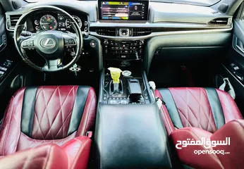  10 LEXUS LX570 - 2019 , خليجي بدون حوادث