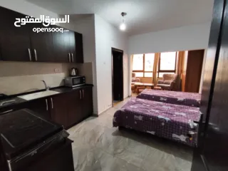  4 استديو مفروش للإيجار في رام الله شارع القدس  1500 تسليم فوري