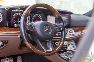 13 Mercedes E350e Plug in hybrid Amg kit Night Package 2018   السيارة وارد الشركة و قطعت مسافة 50,000