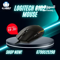  1 Logitech G102 Light Sync Gaming Wired Mouse ماوس لوجيتيك جديد