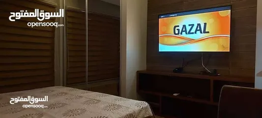  7 ستوديو مفروش بالكامل للايجار الشهري  Fully furnished studio for monthly rent