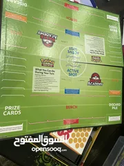  3 لعبة بوكيمون مع عدتها الكاملة الاصلية