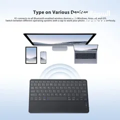  2 OSCAL S1 Bluetooth keyboard