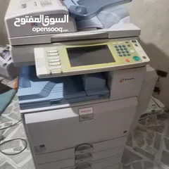  5 ماكنه تصوير نوع ريكو موديل Mp4001 40 صوره بالدقيقة ماكنه قويه للعمل المستمر تصوير طباعه  سكانر