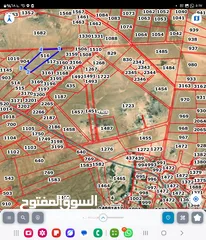  6 للبيع قطعه ارض 11.77دونم في الكتيفه بالقرب من مزرعه الاميره بسمه والتنظيم قوشان مستقل اللوحه 4