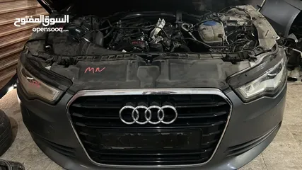  1 قطع غيار سيارات( أودي Audi A6 2014 .)