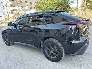  14 تويوتا BZ4x فحص كامل 2022 جمرك جديد بسعر مغري نفس مواصفات الورد الشركه